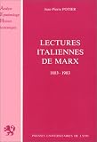 Lectures italiennes de Marx: Les conflits d interprétation chez les économistes et les philosophes, 1883-1983