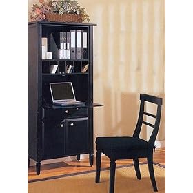 Secretary Flip Down Computer Desk And Chair