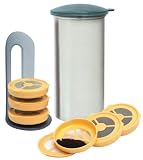 Lentz Home Design AA36 SAVE PAD SixPack Edelstahlbeh�lter mit 6 Pads - 