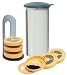 Lentz Home Design AA36 SAVE PAD SixPack Edelstahlbeh¿lter mit 6 Pads