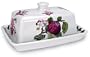 Portmeirion Pomona Earthenware Butter Dish with Handle Top