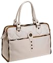 Burberry Women's Leather Tote Bag, White
