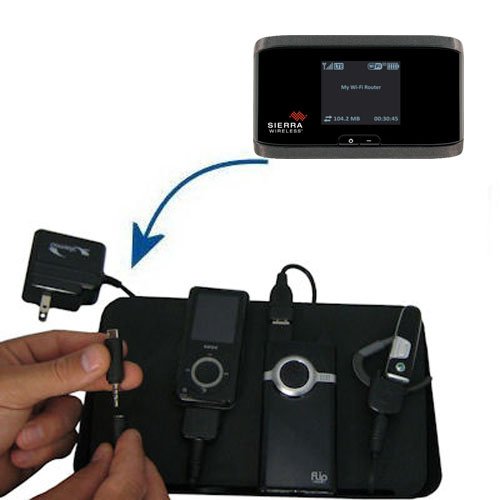 Gomadic Universal Charging Station for the Sierra Wireless Aircard 760S / 762S / 763S and many other mobile devices - 2nd Generation Design - uses Gomadic TipExchange Technology - 4 tips included Gomadic Universal Charging Station for the Sierra Wireless Aircard 760S / 762S / 763S and many other mobile devices - 2nd Generation Design - uses Gomadic TipExchange Technology - 4 tips included