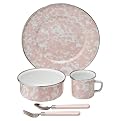 Baby 5-pc. Dining Set - Pink Swirl
