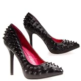 Anne Michelle Womens Sensuous Studded - Dress Heel/wedge Heels Shoes