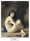 Seated Nude by William a Bouguereau Poster Print, 20.75 x 28.00