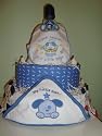 Puppy Love Large Baby Boy (Decorated all around) 4 Layer Diaper Cake - Comes Decoratively Wrapped Making it a Great Gift or Shower Centerpiece - Other Gift Options Also Available