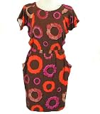 Nine West Short Sleeve Stretch Dress