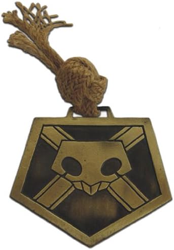 Aovei Bleach Anime Cosplay Prop Metal Seal of Approval