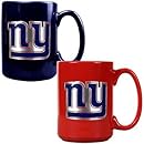 NFL New York Giants Two Piece Ceramic Mug Set - Primary Logo