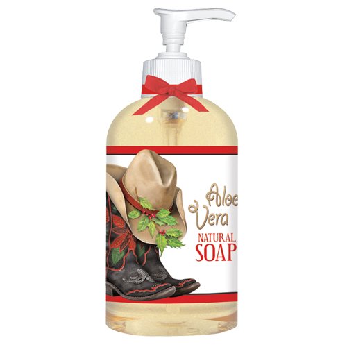 Holiday Boots Liquid Soap