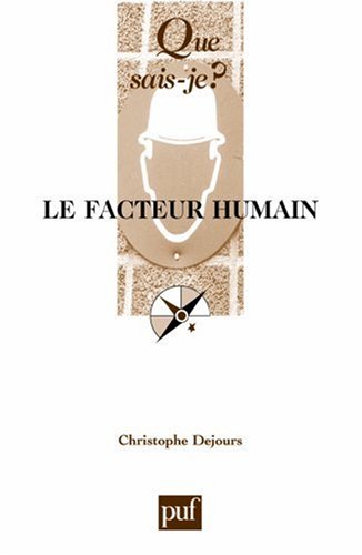 Le facteur humain