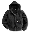 Carhartt Mens Work Thermal Lined Jacket Large Black UJ131
