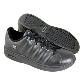 K-SWISS Albury II Mens Black Sneakers Shoes EEE by K-Swiss