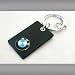 BMW Black Roundel Tag Key Chain
