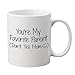 You’re My Favorite Parent Funny Coffee Mug (11 oz.) – Front and Back Print – White Ceramic Work Cup for Men, Husbands, Fathers – Thoughtful Gag Gift for Father’s Day, Birthdays or Holidays