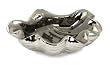 17" Polished Silver Under the Sea Large Seashell Candy Dish Bowl