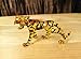Handmade Tiger Art Glass Blown Wild Animal Figurine