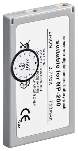 1aTTack Ersatzakku f&uuml;r Minolta NP-200 (750mAh) Preisvergleich