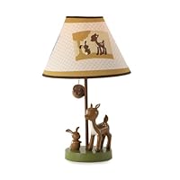 Eddie Bauer Enchanted Hollow Lamp and Shade - Brown
