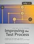 Improving the Test Process: Implementing Improvement and Change - A Study Guide for the ISTQB Expert Level Module