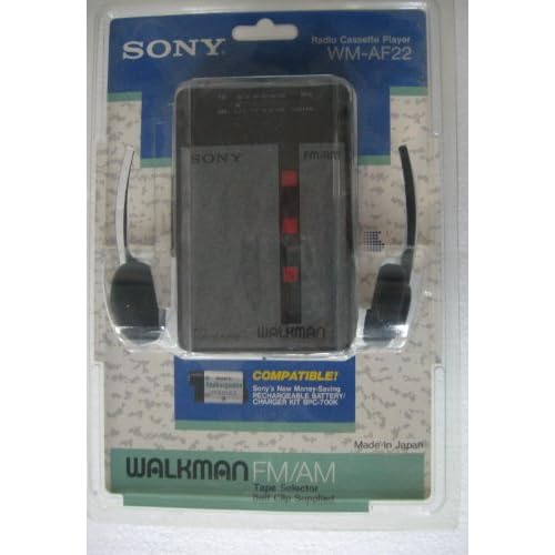 SONY WALKMAN PORTABLE CASSETTE PLAYER AM/FM RADIO WMAF22