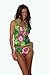 Lotus: Halter Babydoll Tankini Top: Womens Swimsuit Separate by Blue Sky Swimwear.