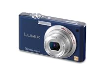 Panasonic Lumix DMC-FX35A 10.1MP Digital Camera with 4x Wide Angle MEGA Optical Image Stabilized Zoom (Blue)