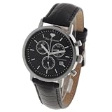 Yves Camani Herren-Uhren Vardo Chronograph Schwarz/Schwarz YC1016-A