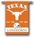 Texas Longhorns Championship Years 3'X5' Banner W/Pole - NCAA