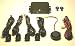 Auto & Motorrad : MHW Parking Sensor ASW926031 Abstandwarner universal, 4 Sensoren, rund