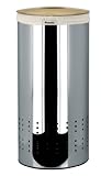 brabantia ランドリービン ウッドリッド 30L クローム 31332-5 L T事業部