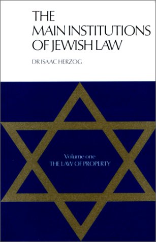 Main Institutions of Jewish Law (2 vol.), S C