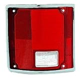 Get Crash Parts Gm2801122 Tail Lamp Lens, W/Chrome Trim, Passenger Side