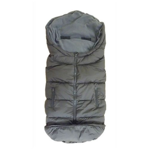 洗えるダウンフットマフ [暖マフ] ダークブラウン スリーピングバック ベビーカー用
