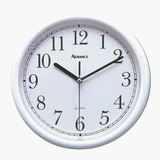 Advance Clock Co. 10" Wall Clock [Black]