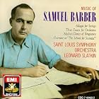 Click here to buy Music of Samuel Barber: Adagio for Strings, Op. 11 Orchestral Music; Leonard Slatkin by  Samuel Barber, Leonard Slatkin, and St. Louis Symphony Orchestra .