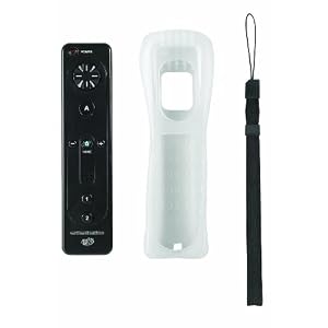 Wii Remote with Gripz Bundle - Black by Mad Catz