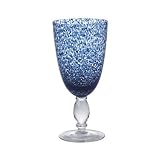Pfaltzgraff Watercolor Navy Iced Beverage Glasses, Set of 4