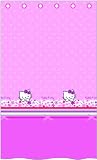 CTI 038888 Vorhang Hello Kitty Plumetis / 140 x 260 cm