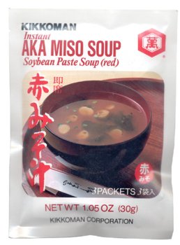 Kikkoman - Aka (Red) Miso Instant Soup Mix 1.05 Oz. by Kikkoman