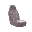 Genuine Sheepskin Bucket Seatcover, Silver