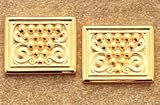 14KT Two-Tone Gold Cuff Links