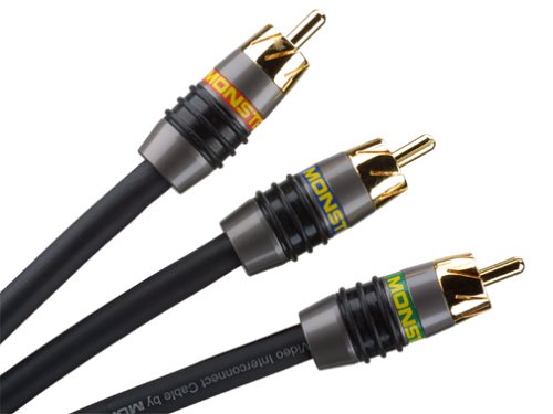 MONSTER CABLE J2DVD-CHP10 Monster Video Ultra-High Resolution Component Video Cables