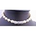 Tb658 Ab Crystals Cream Pearls Bracelet Bridal Bridemaides Jewelry Bracelets w/ Simulated Diamond Spacer