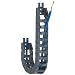Igus E045-16-038-0 Energy Chain Cable Carrier, Polymer, EZ-Split Crossbar, 0.22 Max Cable Diameter, 0.37" Inner Height, 0.63" Inner Width, 1.5" Bend Radius, 1ft" Chain Length