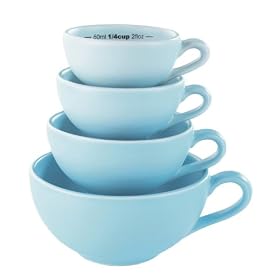 Nigella Lawson Living Kitchen Measuring Cups Set/4 Blue