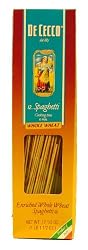 De Cecco Whole Wheat Spaghetti Pasta 16 Oz