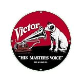 Victor RCA Music Advertisement Porcelain Sign