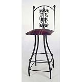 Grace SW234-7 Tall Grapes Swivel Stool